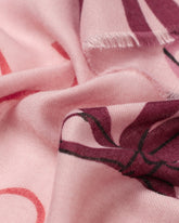 Betsie Bow in Pink Autumn/Winter Scarf